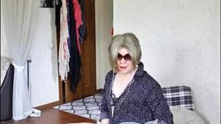 Stella, wanna show off that office transsexual lookbook style?