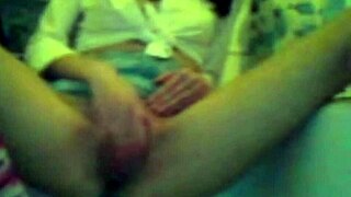 Laura Fatale gets fingered and squirts in the bathtub, followed by double penetration and masturbation.