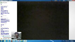 Djrym shows his gay ass on webcam for viewers