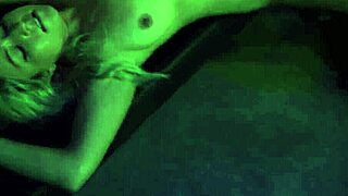 the couple pisses and fucks outdoors, licking feet in extreme bdsm with valerie white