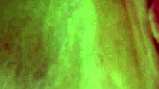 Blonde stripper Lexi Grant plays with her pussy after clothes ripped