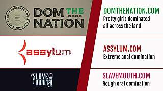 Oral Submissive Teen 18+ Chained for Rough Deepthroat Action Now!