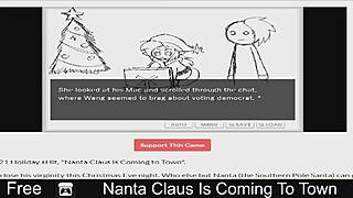 Nanta claus is coming to town, bringing erotic christmas fun with surprises.