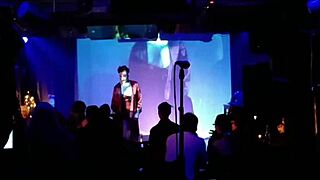 Woman performs public breast milk pumping outdoors