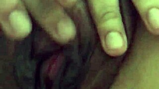 Spanish mami surprises with powerful squirting during intense pussy play in european setting