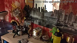 watch my gf as she gets caught with her tits out?