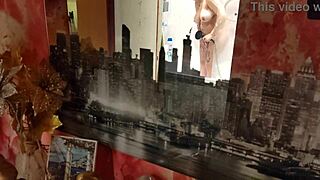 watch my gf as she gets caught with her tits out?