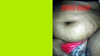 Bongo Boudi shows off her pussy and boobs