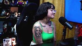 Martina Oliveira Reveals Wet Nipples In See-Through Casting