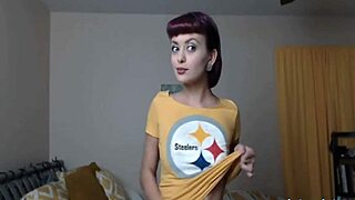 White Girl Big Ass Pawg Teasing Her Tits?