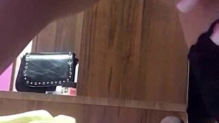 milf neighbor fingers pussy outdoors