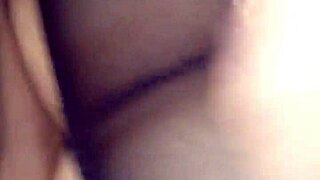 Mexican woman poses seductively with her ass in the image