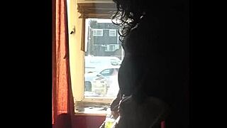 Sissy Bisexual Mark Wright Risks Public Window Handjob!