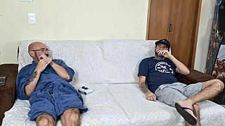 i hid friend in closet for blindfolded wife during sex