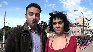 Azylis, Petite 18+ French Brunette, Loves Wild Amateur Action