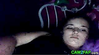 teen 18+ performs on webcam in free porn video