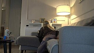 Hot Domina With Tight Pussy Ignores Big Dick Man, Making Him Drip Precum