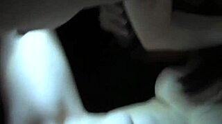 Coed lesbian dildos pussy at sorority party watched by all.