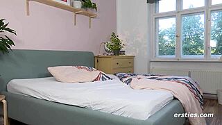 Lauren enjoys riding her dildo solo