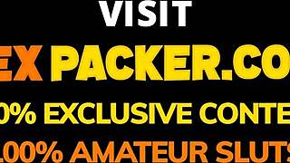 Fit Latina Redhead Gives Sloppy Blowjob and Hard Fuck in Cowgirl Position