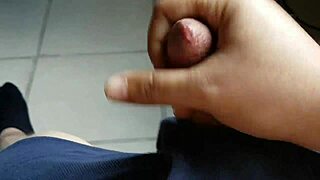 Gay Handjob for the Girls in Casual Setting