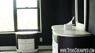 Petite Latina Teen Teases With Blowjob Before Getting Railed