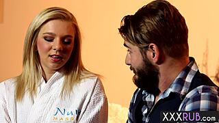 Blonde Milf Tiffany Watson Receives Hardcore Massage Leading to Big Cock Riding