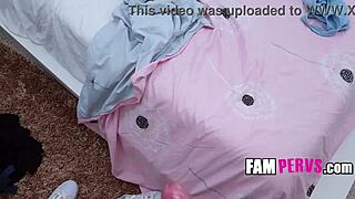 walked in on blonde stepsis with pink pussy - maria kazi