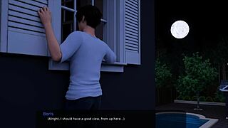 40 - milfy city - v0 6e - part 40 - my stepsister giving me a night footjob dubbing