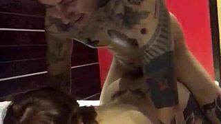 mature redhead on all fours in a story