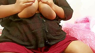 the story of an indian chubby girl with big boobs exploring her body