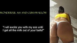 उसकी वंडरफुल ब्रिटिश गैंड हॉट कम लोड लेती है।