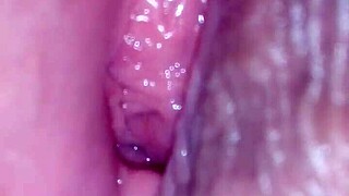 I feel Sara's wet pussy hole craving cock intensely.