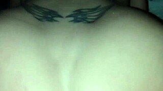 amateur rides big cock in reverse cowgirl position