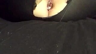 Bored Slut Wife Pounds Pussy And Tight Ass!