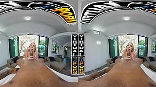 khloe kapri enjoys a virtual massage with a happy ending