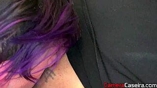 Is this brunette girlfriend's ass ready for a blowjob?