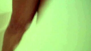 diamond gets wet and wild in the shower with her ass and tits 😏