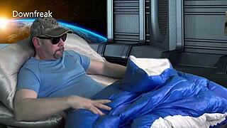 I explore orbiting planet earth in episode 2 with Canada Goose puffer jacket