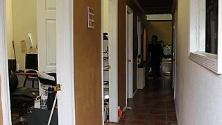 Asian Maxine X dominates boy toy in dungeon