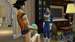 Dragon Ball Hentai: Vegeta’s Nightmare as Goku Takes Bulma in Netorare Scene