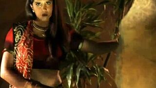 Enjoying a Sensual Dance Moment in India. Erotic Moves Captivate Every Eye!