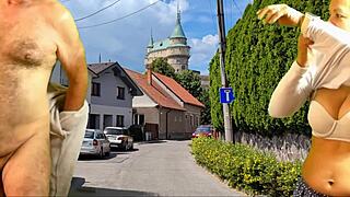 The close up outdoor shave by Agarabas and Olpr