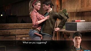 farm girl milf, lick my ballz in the barn