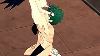 Deku And Midnight Hentai Sex With Blowjob