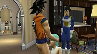 Dragon Ball Hentai: Vegeta’s Nightmare as Goku Takes Bulma in Netorare Scene