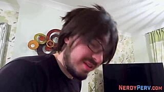 i'm a real newbie getting tricked into sucking cock and getting a facial.