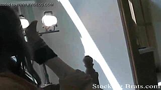 Enjoy as I remove my alluring black hosiery in this fetish video