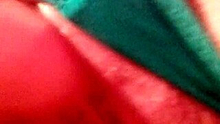 Sexy Latina milf masturbates with dildo to orgasm