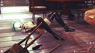 3Dシミュレーション女の子